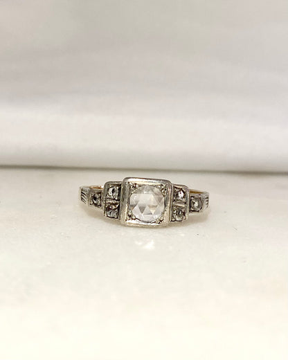 Bague Art-déco Diamants &quot;Coline&quot;