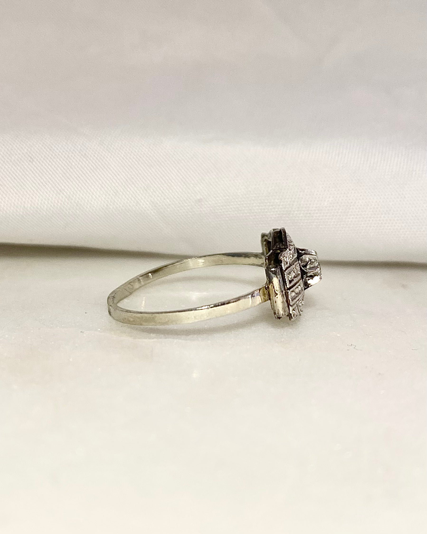 Bague Art Déco Diamant "Mina"