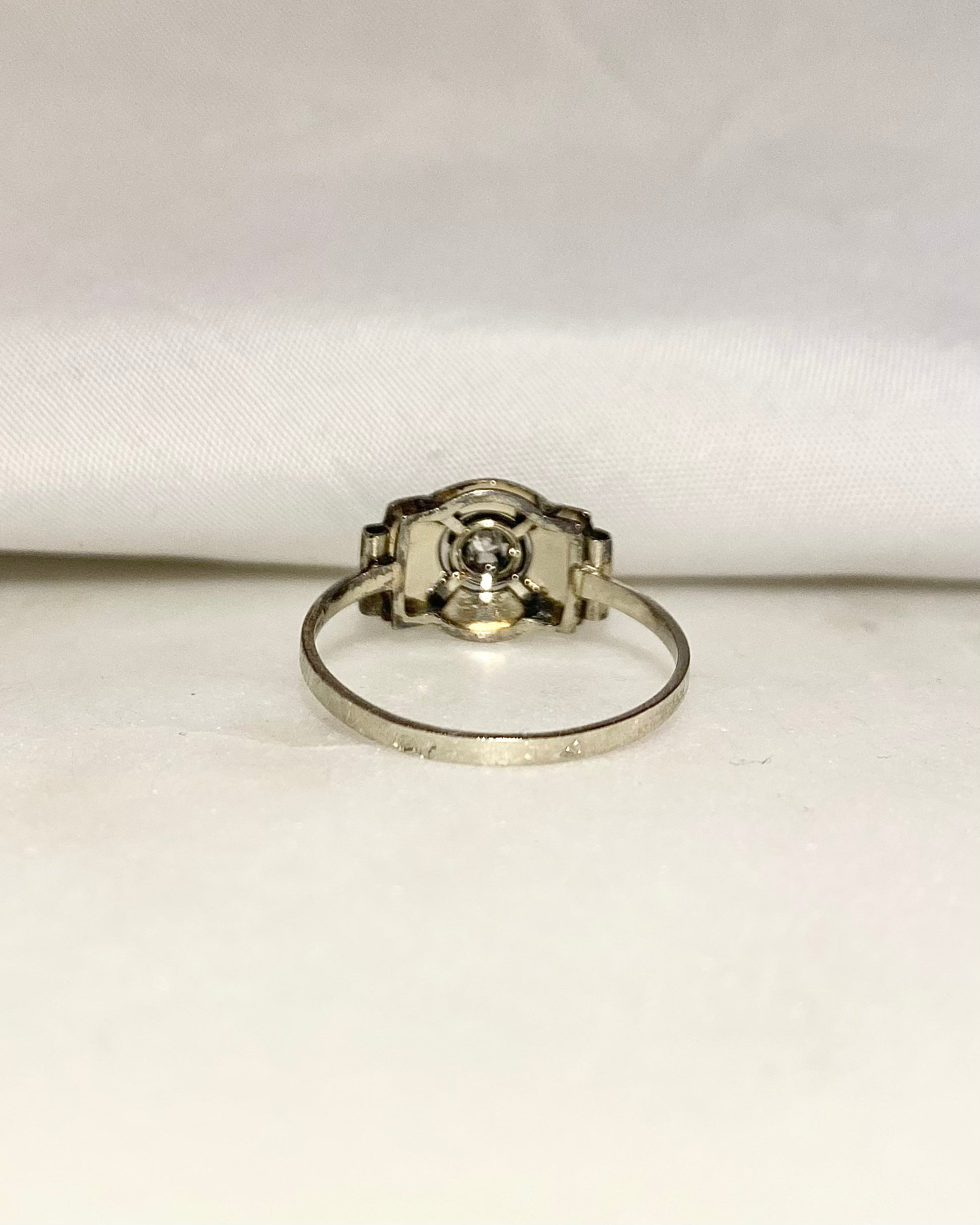 Bague Art Déco Diamant "Mina"