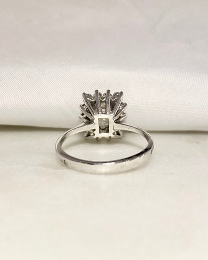 Bague Marguerite Diamants 1.23 carat &quot;Josiane&quot;