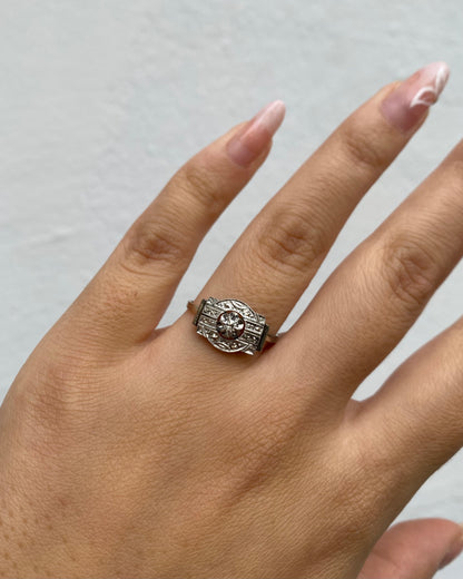 Bague Art Déco Diamant &quot;Mina&quot;