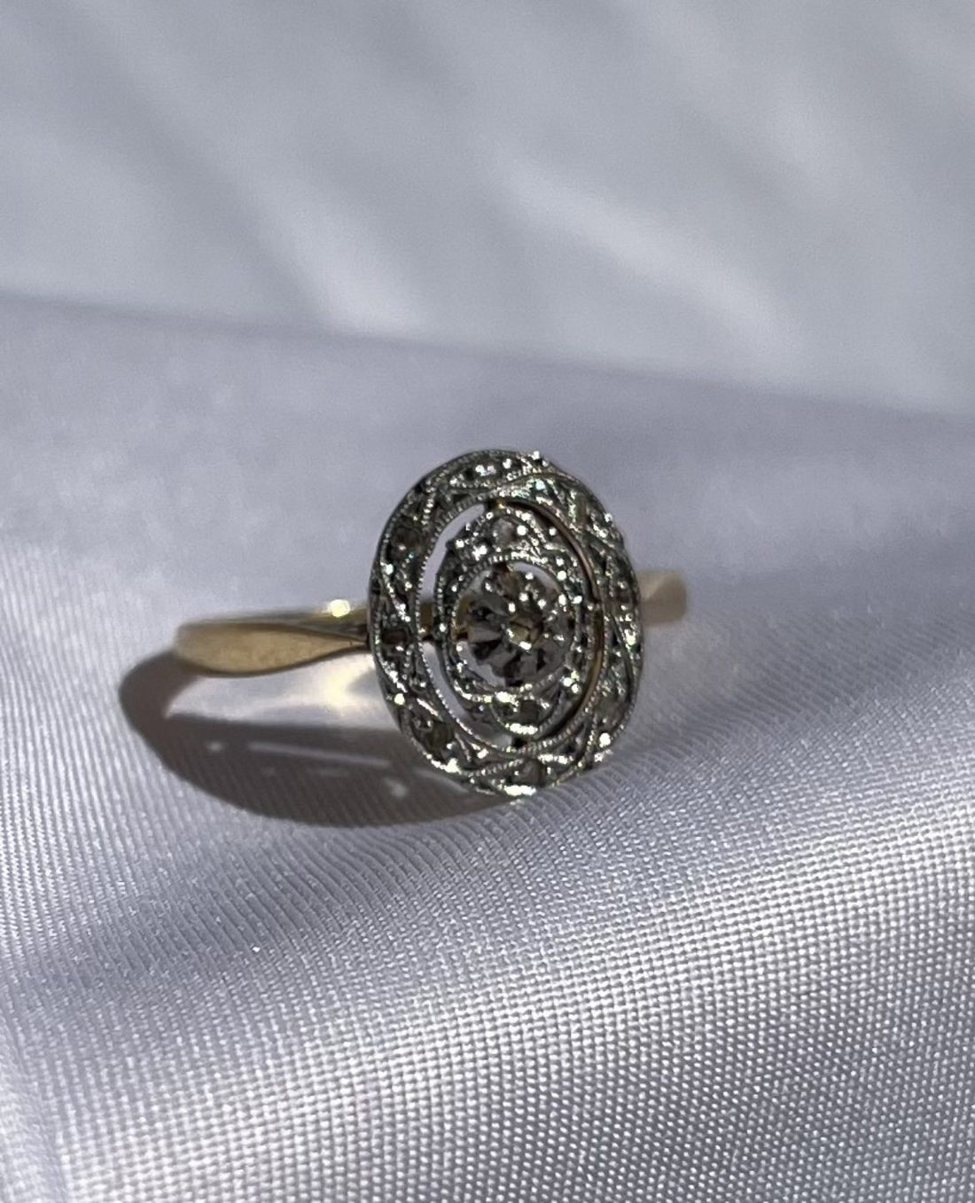 Bague diamants Art-déco &quot;Iliana&quot;