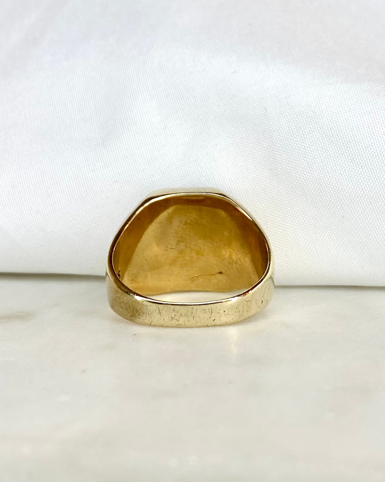 Bague Chevalière Chrysocolle 7.82 g &quot;Sonia&quot;