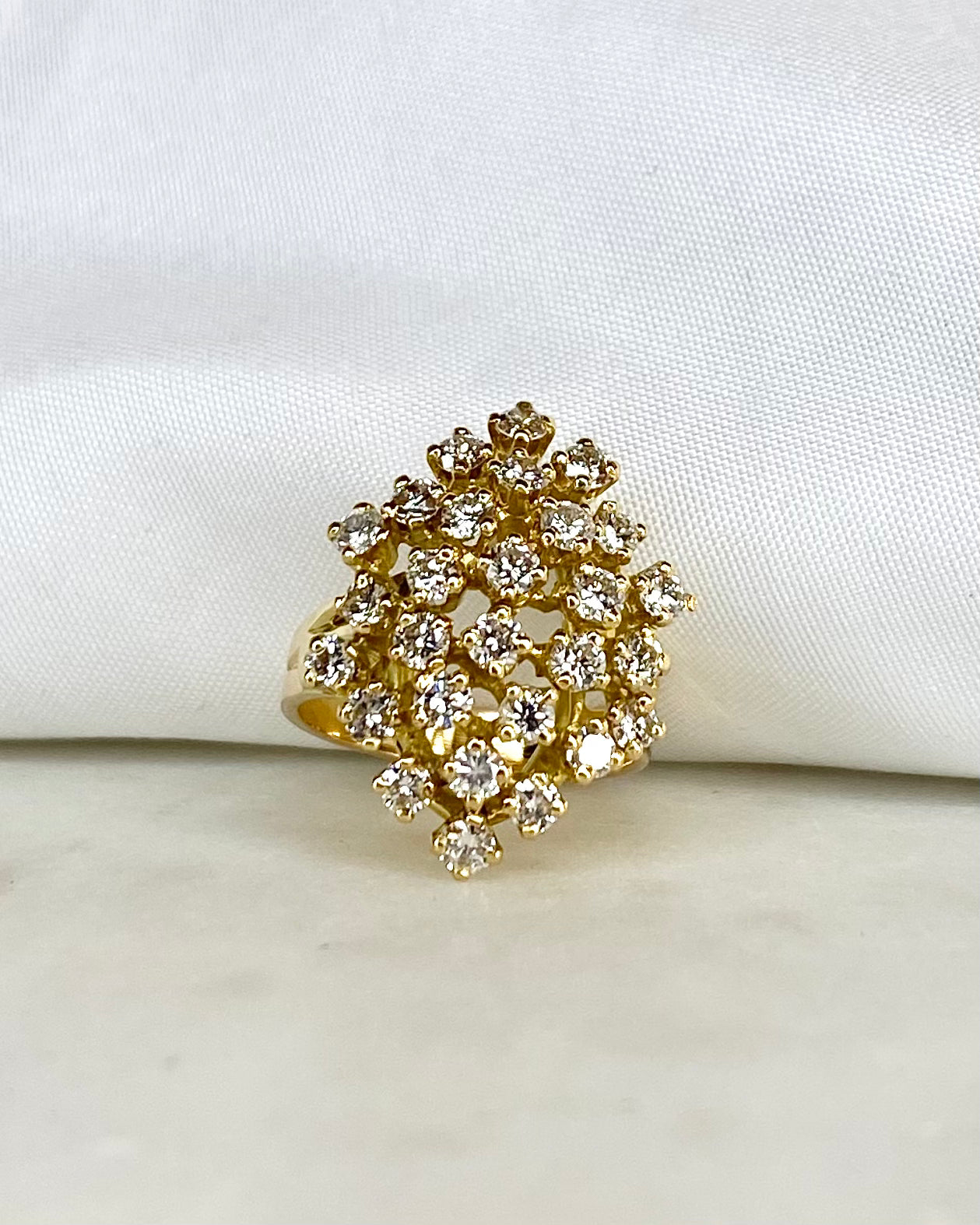 Bague Marquise Diamants 1.35 carat &quot;Karen&quot;