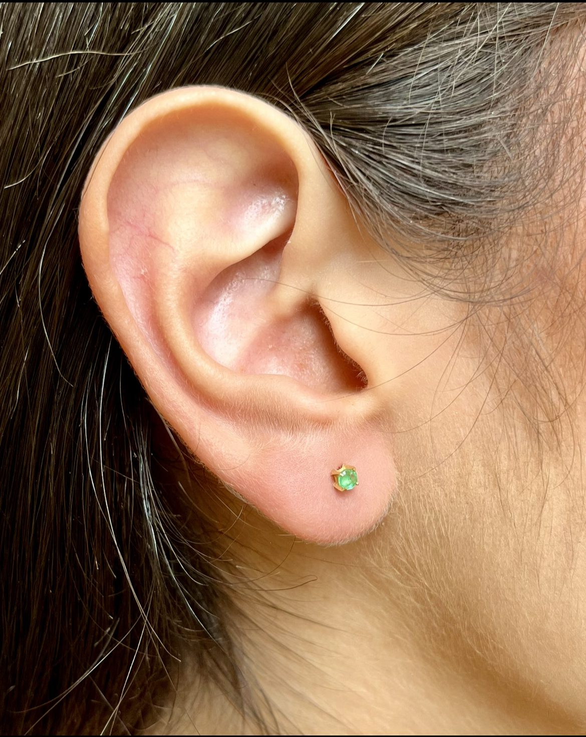 "Alia" Emerald Earrings
