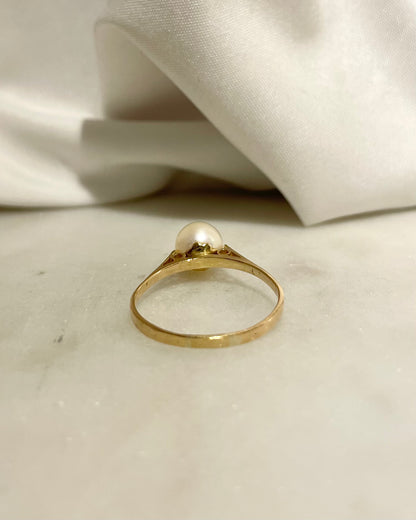 Bague Vintage Perle &quot;Livia&quot;