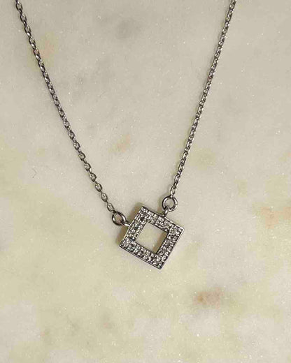 Collier diamants vintage &quot;Léolia&quot;