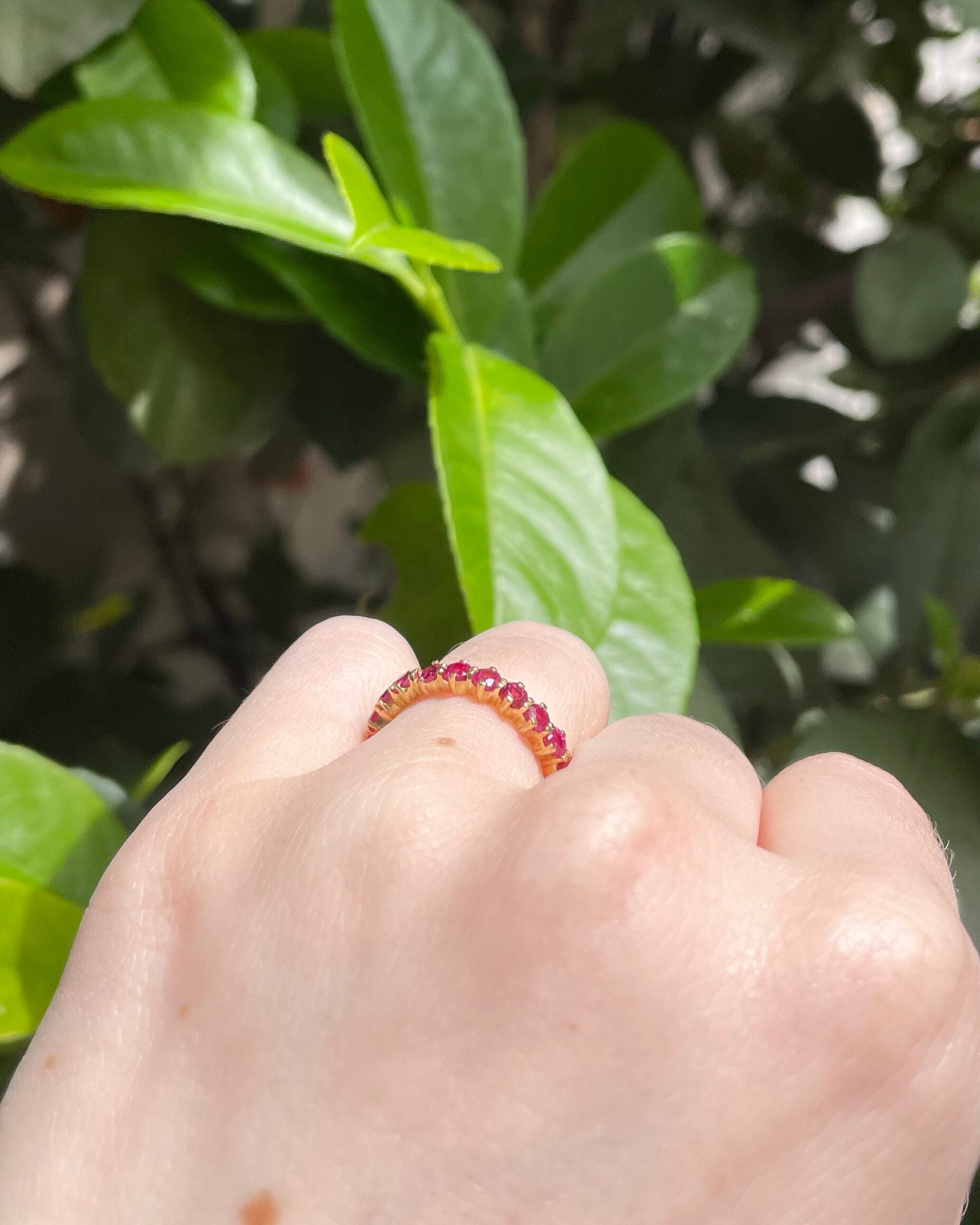 Alliance Américaine 22 Rubis 2.20 carats "Bertille" - Elliade Paris