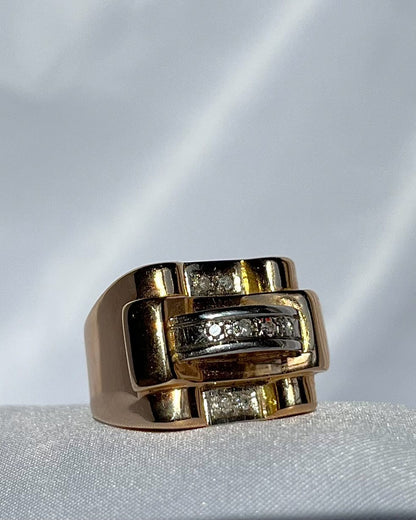 Bague Tank Diamants d&