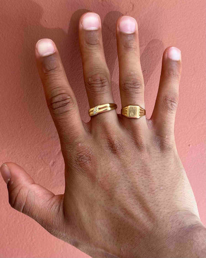 Bague Jonc Diamants &quot;Silia&quot;