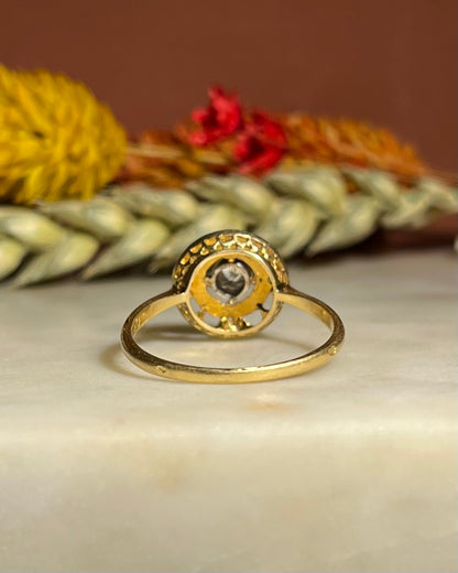 Bague Art-déco diamants &quot;Jessie&quot;
