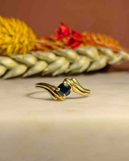 Bague tourbillon saphir &quot;Kat&quot;