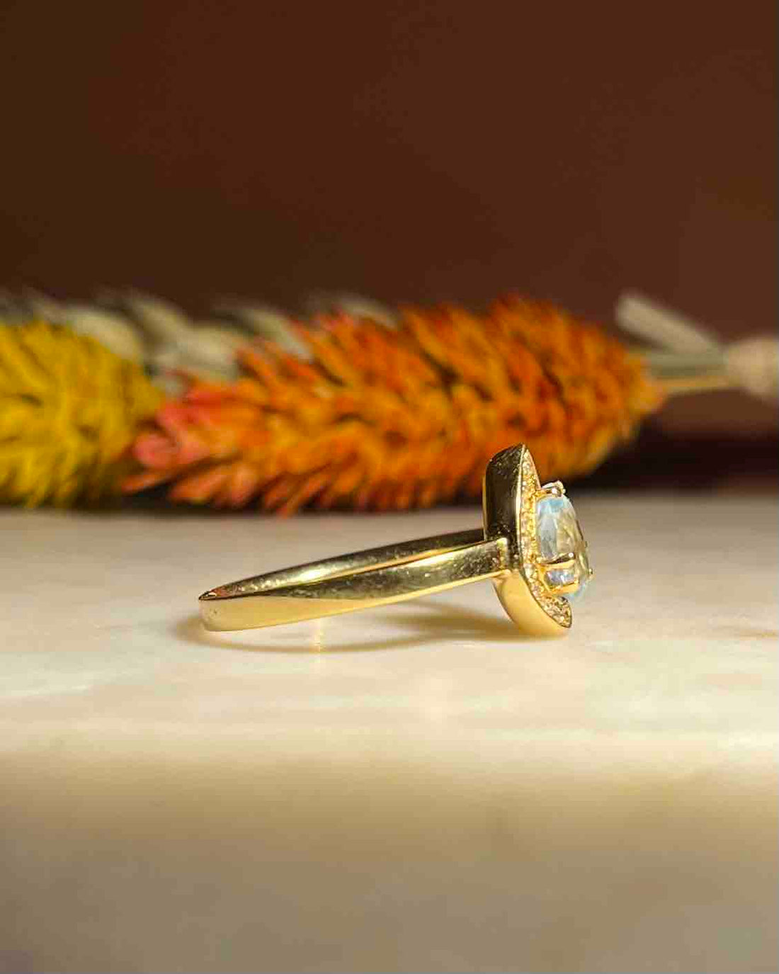 Vintage Topaz &quot;Olaya&quot; Ring