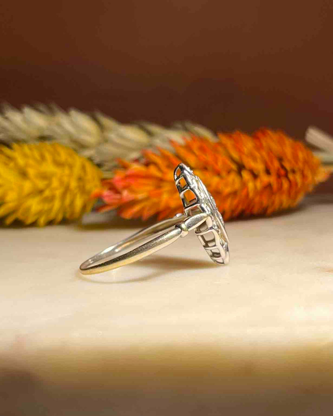 Bague Marquise Or et Diamants &quot;Maelle&quot;