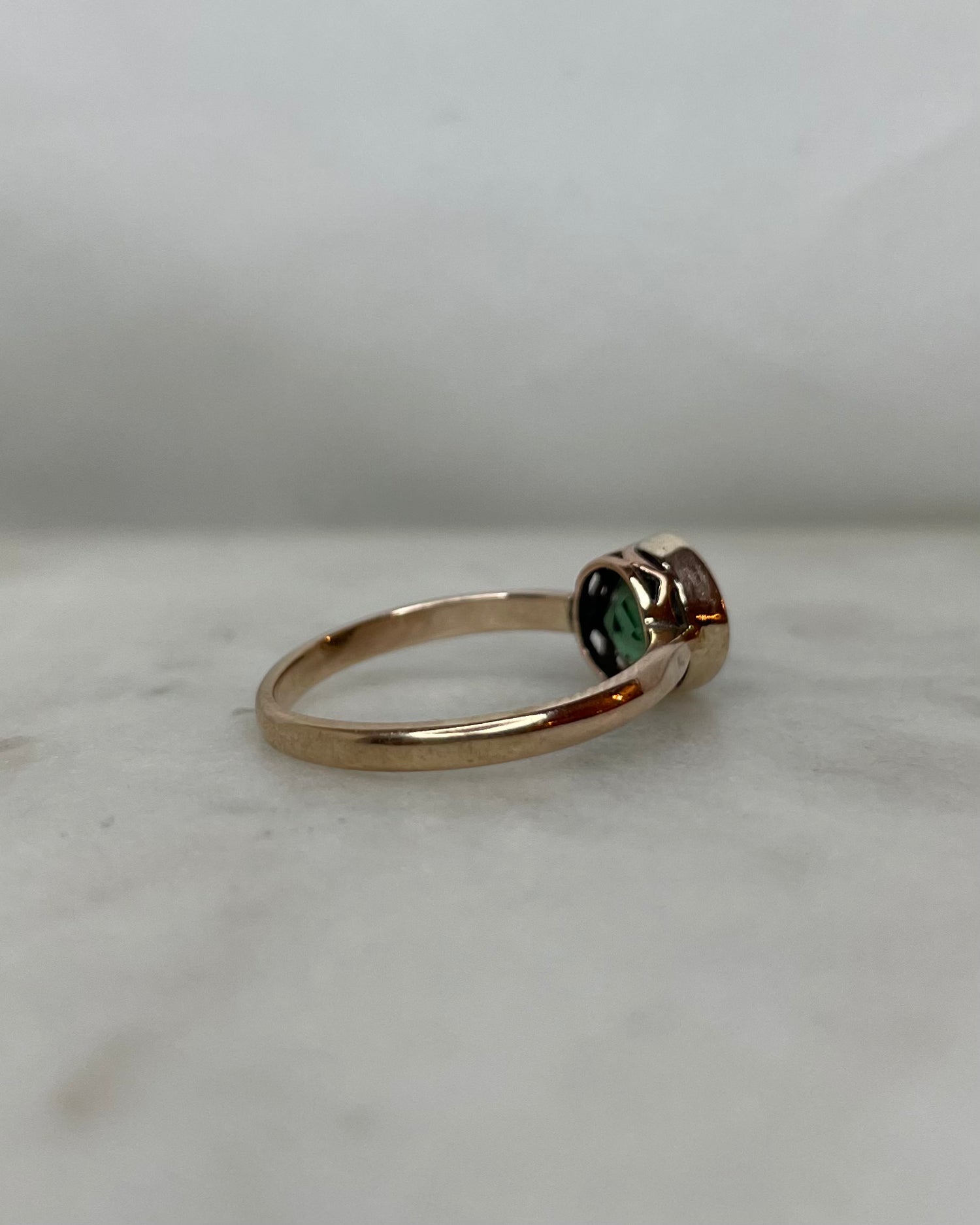 Bague Solitaire Tourmaline Verte 1.70 carat “Azelma”