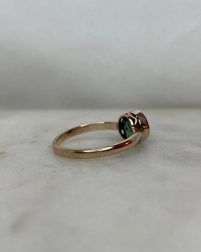 Bague Solitaire Tourmaline Verte 1.70 carat “Azelma”