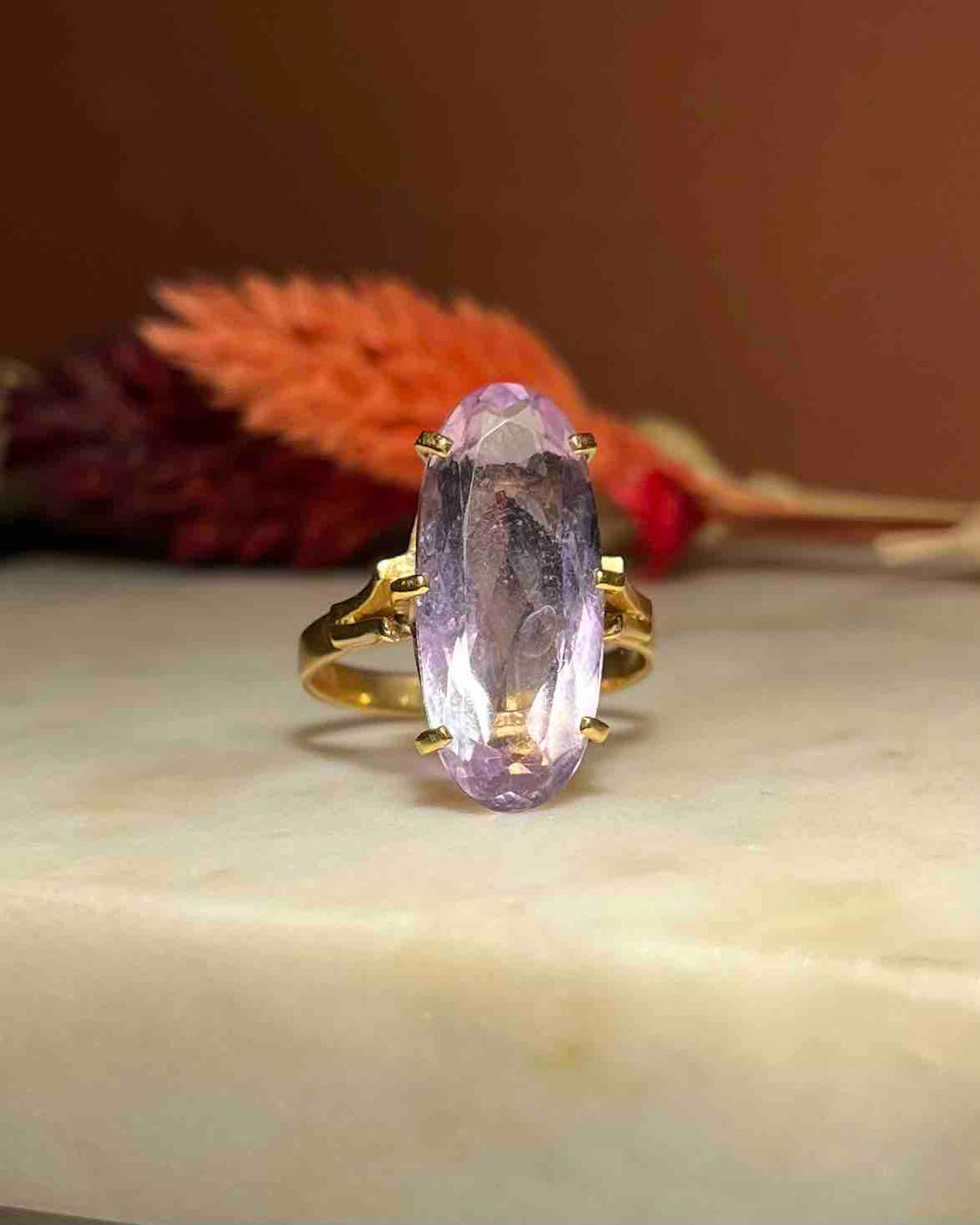 Bague Améthyste vintage "Britt"