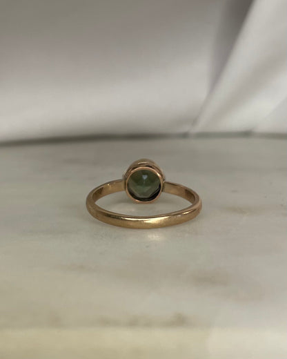 Bague Solitaire Tourmaline Verte 1.70 carat “Azelma”