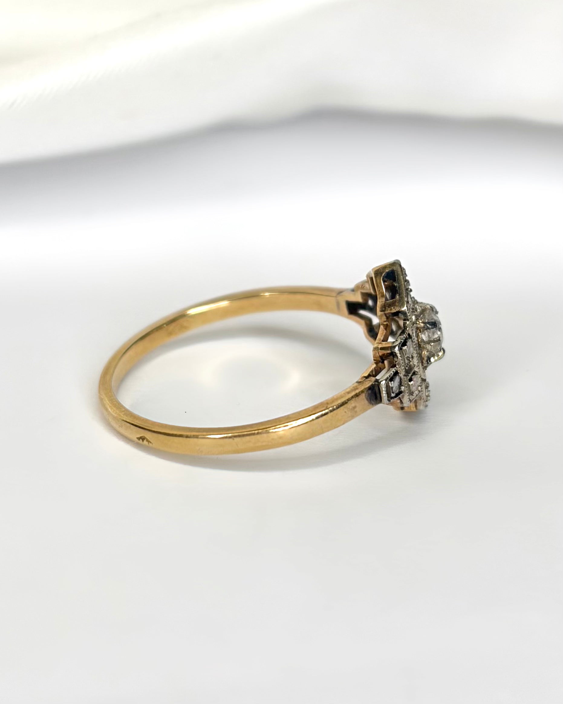 Bague Art-Déco Diamants "Francesca"
