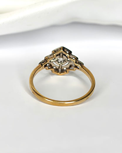 Bague Art-Déco Diamants "Francesca"