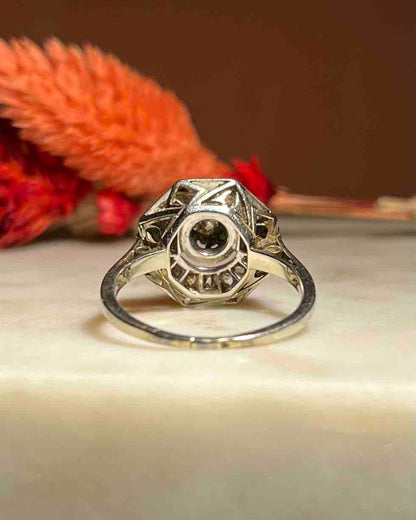 Bague Art-déco Diamants &quot;Louise&quot;