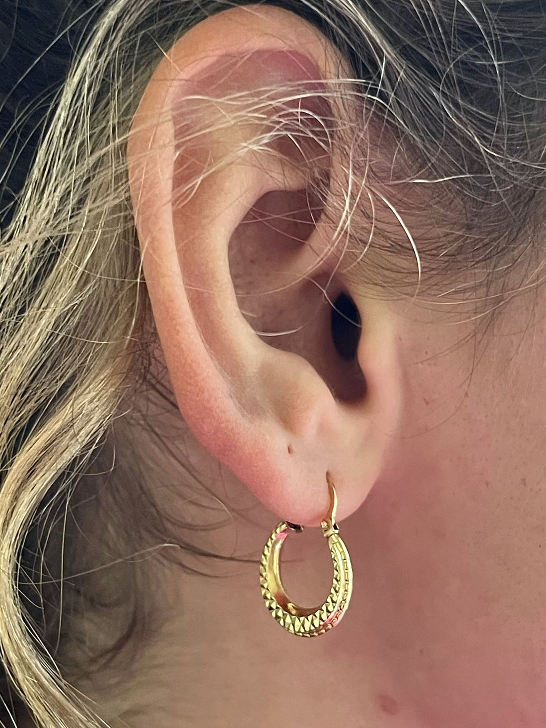 Créoles vintage en Or "Mona"