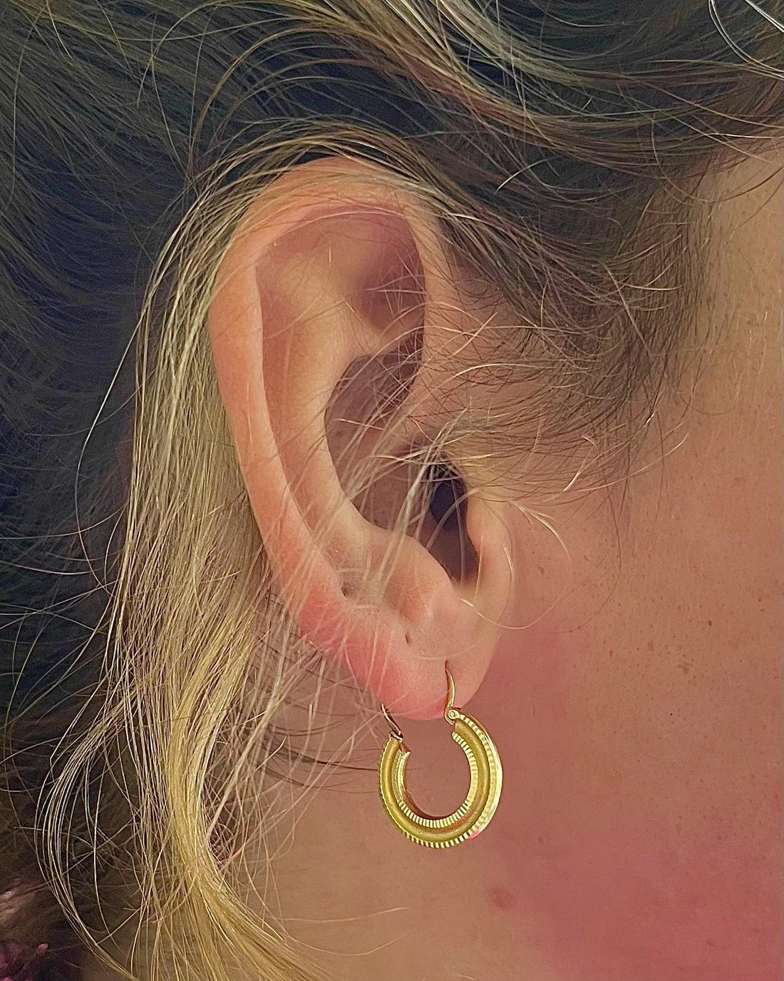 Créoles vintage en Or "Zoya"