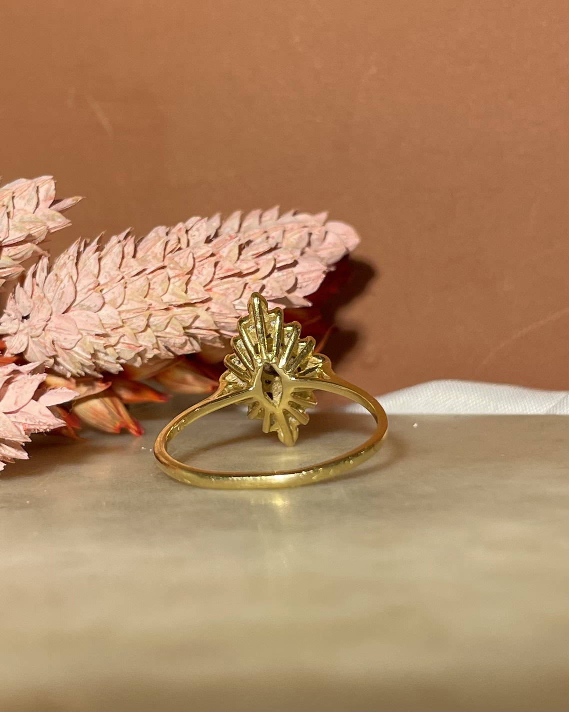 Bague Vintage Losange 25 Diamants &quot;Maïleen&quot;