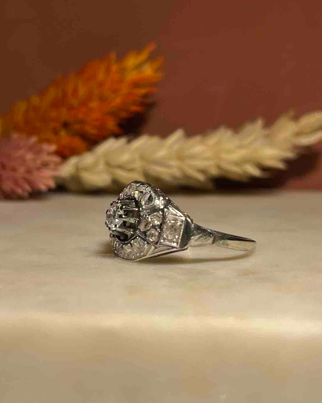 Bague Art Déco Diamants &quot;Félicie&quot;