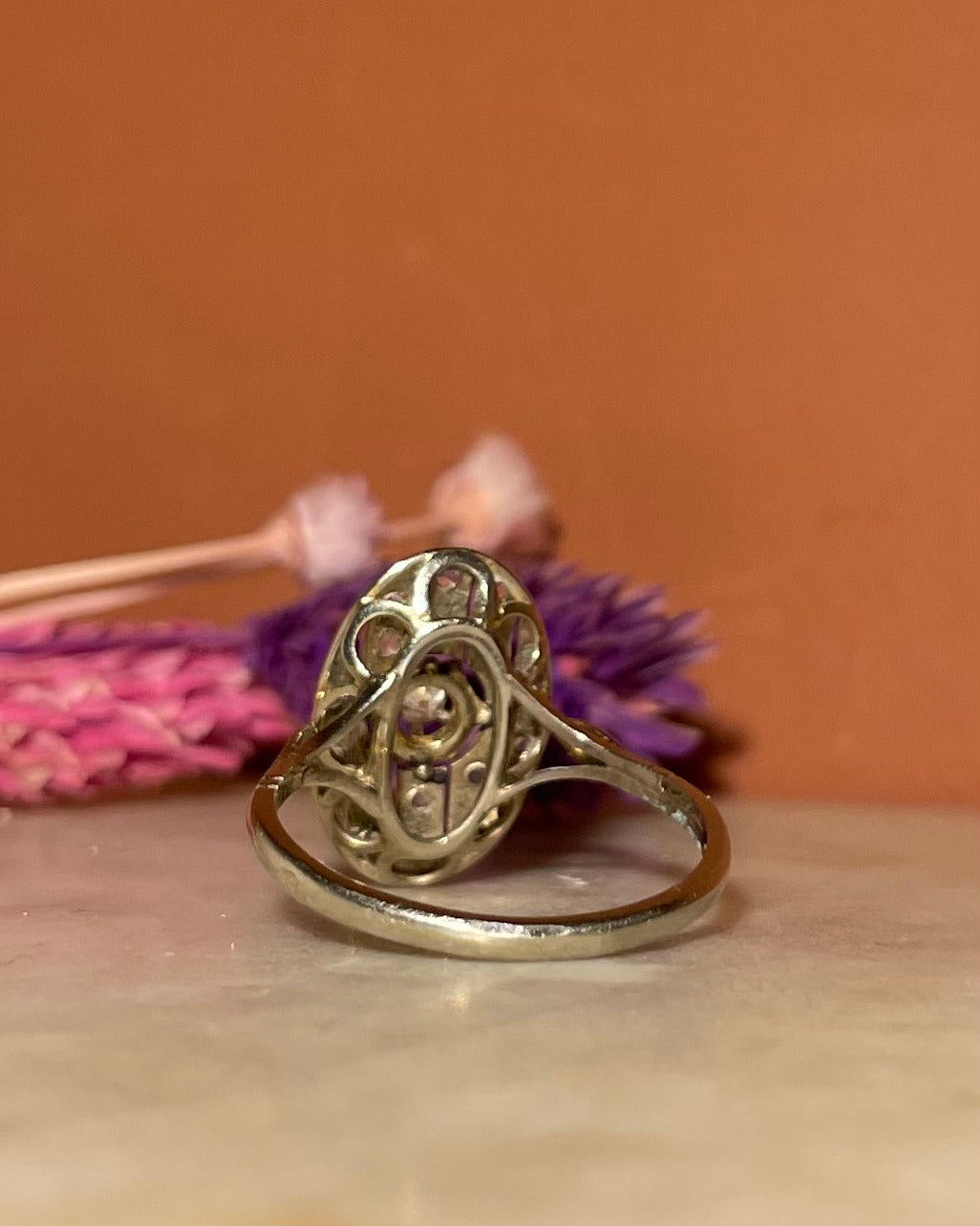 Bague Art-Déco Diamants &quot;Flavienne&quot;