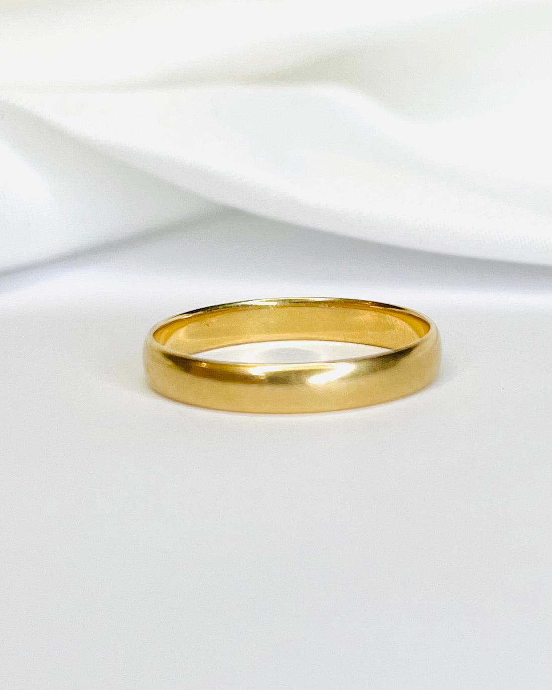 Bague Alliance Or Jaune 18 carats 3 mm "Romy"