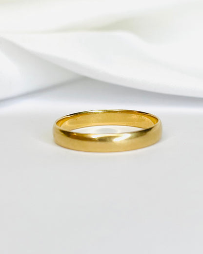 18-Carat Yellow Gold Wedding Band 3 mm "Romy"