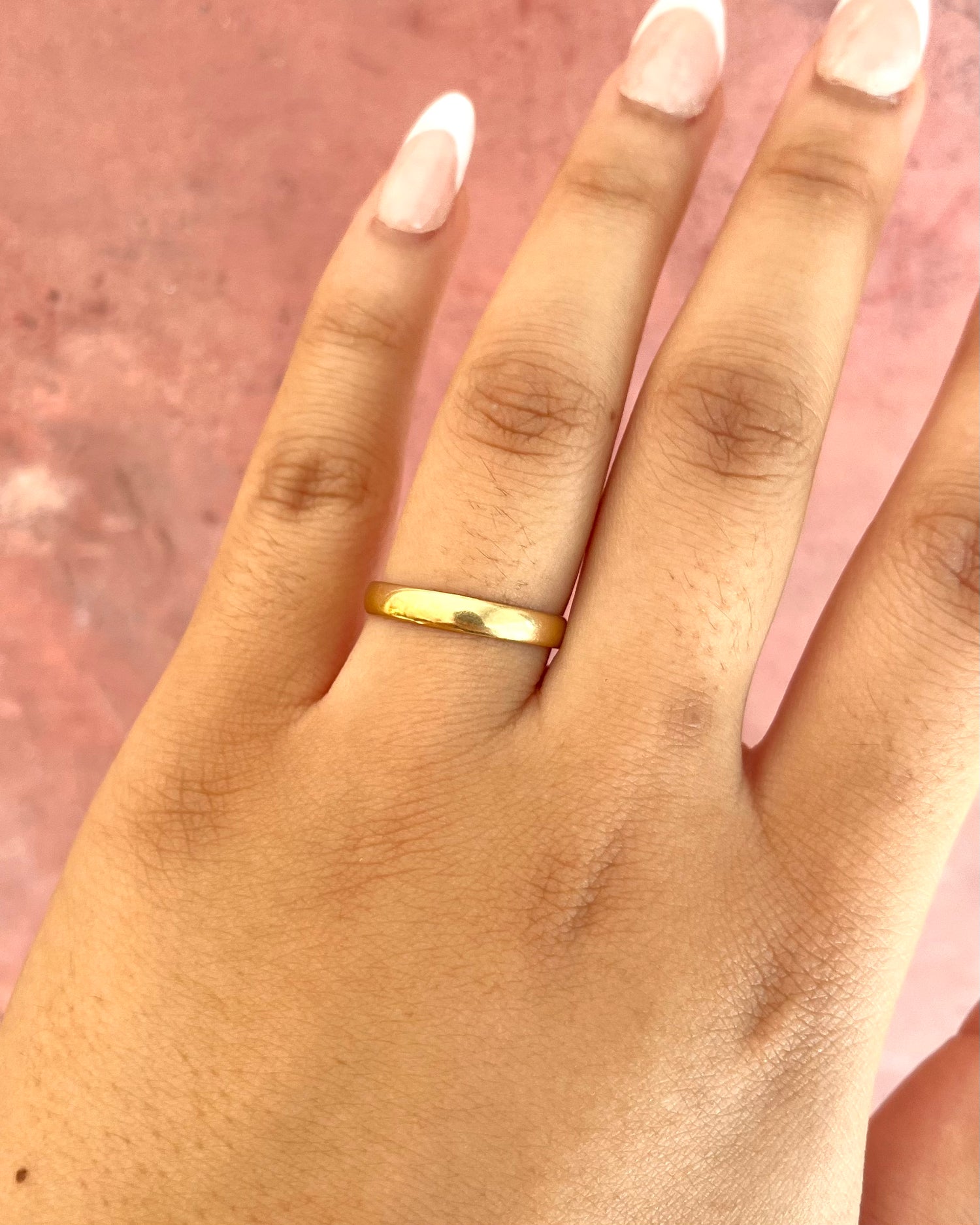 18-Carat Yellow Gold Wedding Band 3 mm "Romy"