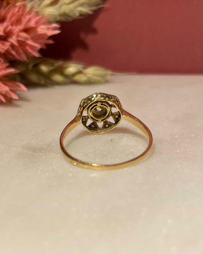 Bague Étoilé Art-Déco Diamants &quot;Audrey&quot;