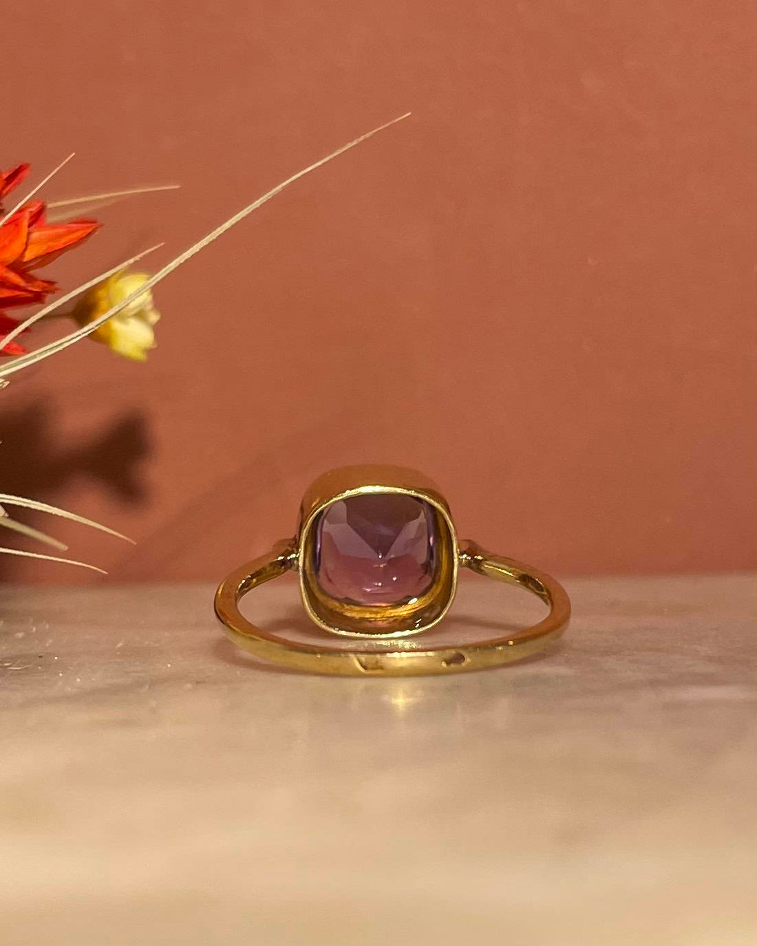 Bague Solitaire Améthyste 1.90 carat &quot;Hezia&quot;