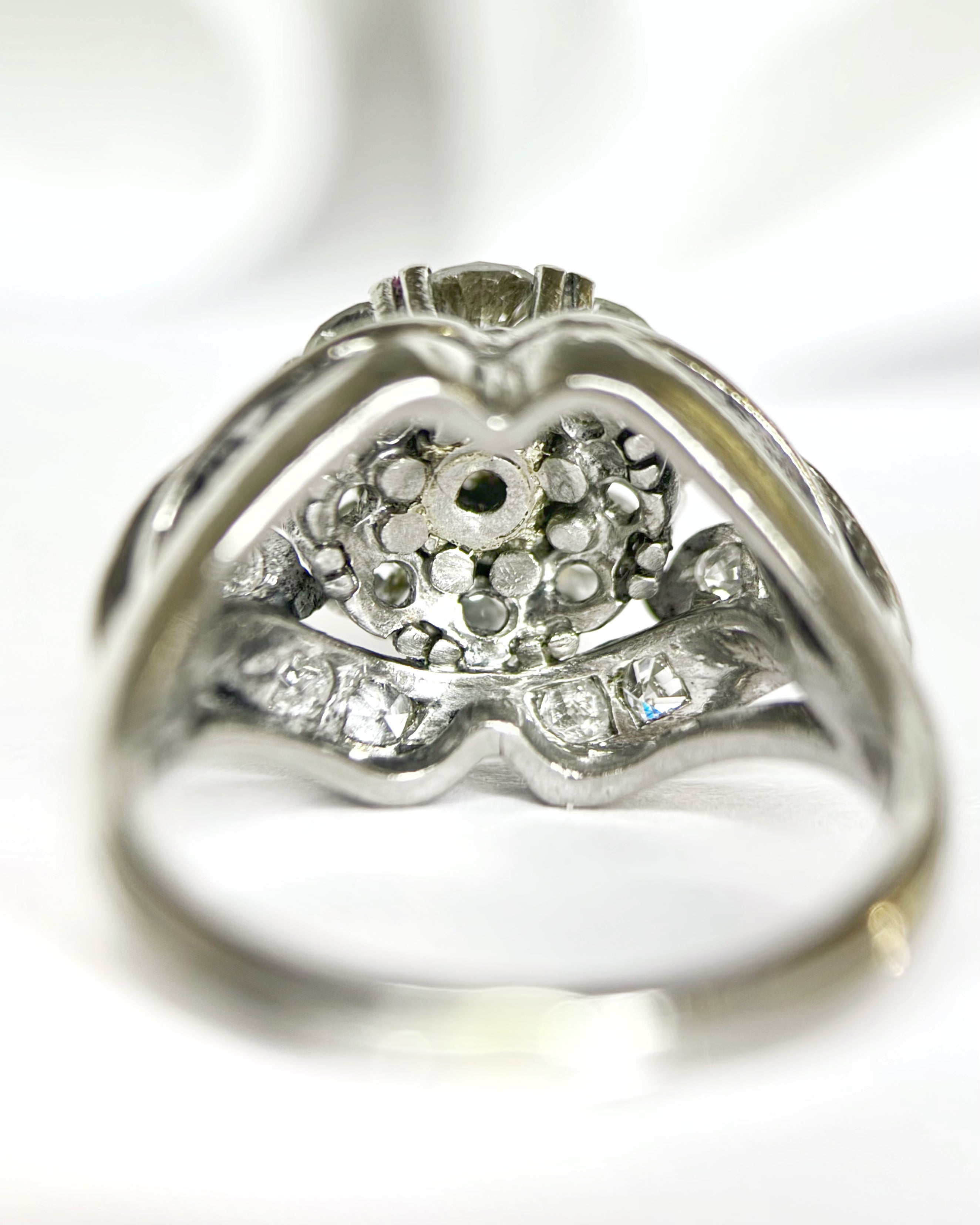 Bague Marguerite Art-Déco Diamants "Christelle"