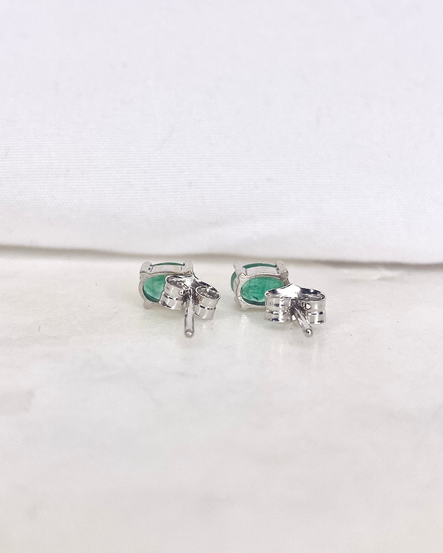 Puces Émeraudes 1 carat &quot;Melanie&quot;