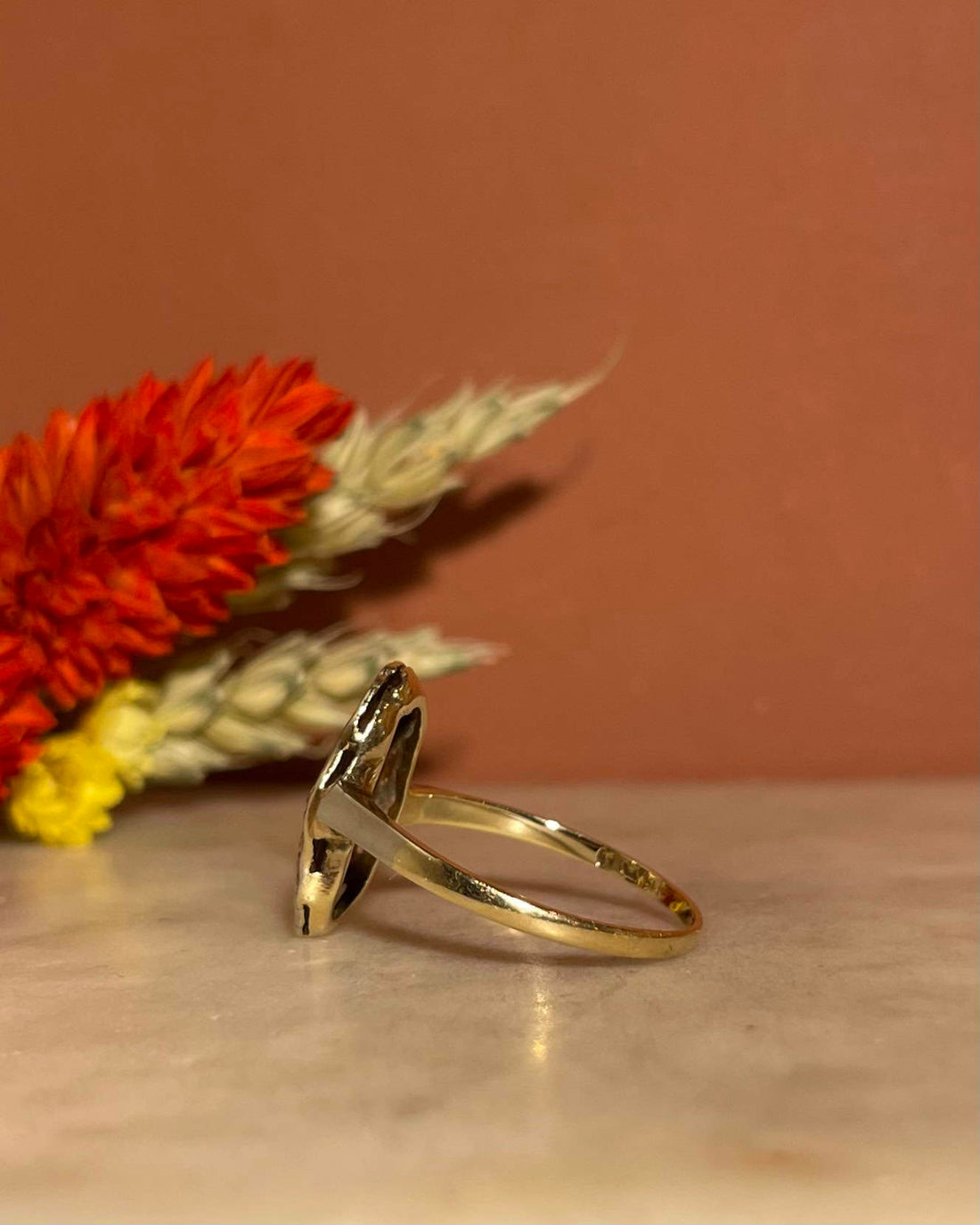 Bague Vintage Art-Déco Diamants &quot;Audrey&quot;