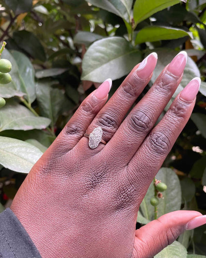 Bague Vintage Art-Déco Diamants &quot;Audrey&quot;