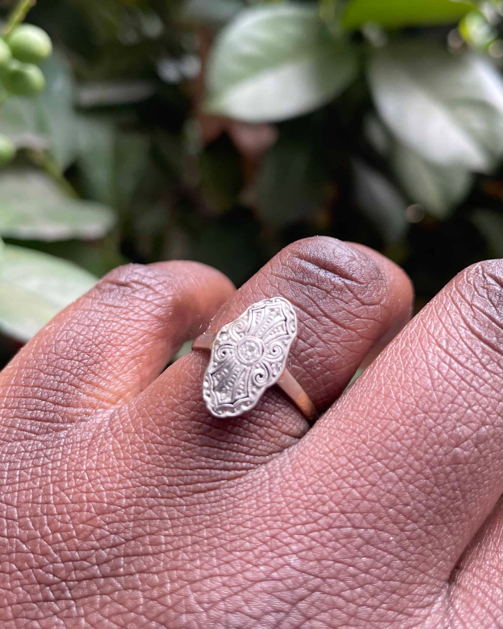 Bague Vintage Art-Déco Diamants &quot;Audrey&quot;