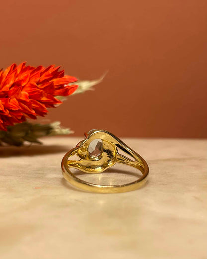 Bague Vintage Tourbillon Topaze 0.80 carat &quot;Kesley&quot;