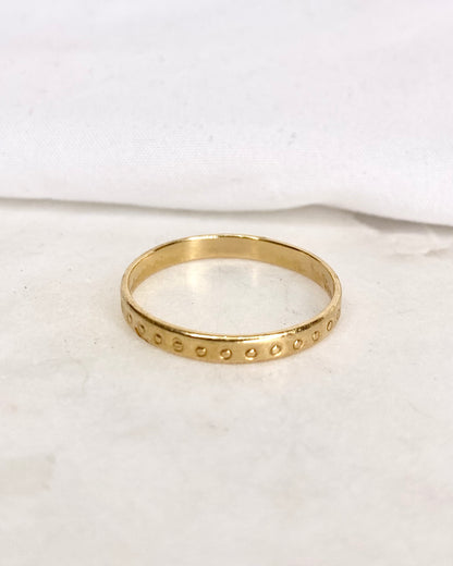 Alliance Or jaune 18 carats &quot;Anae&quot;