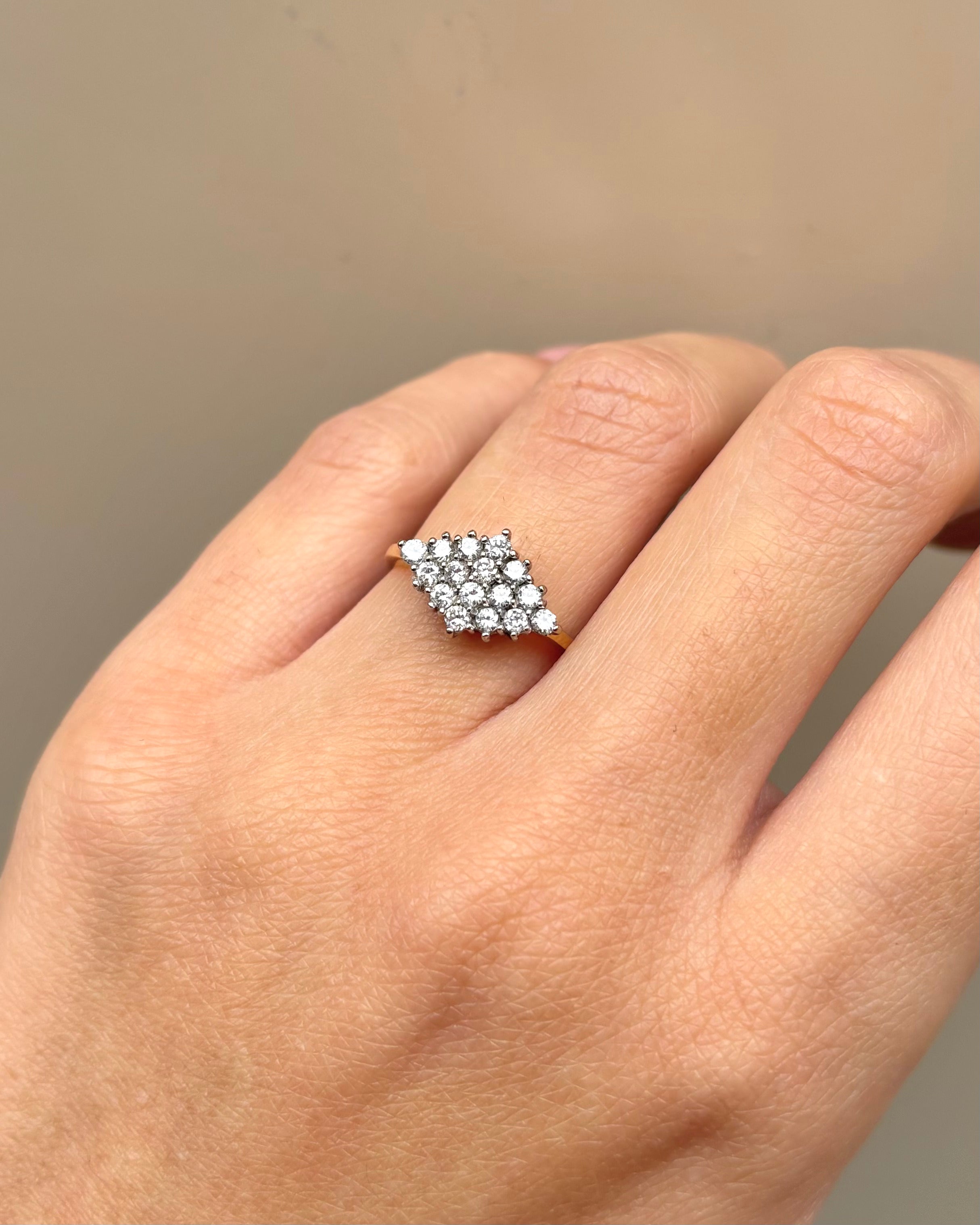 Bague Rivière Diamants 0.32 carat "Sam" - Elliade Paris