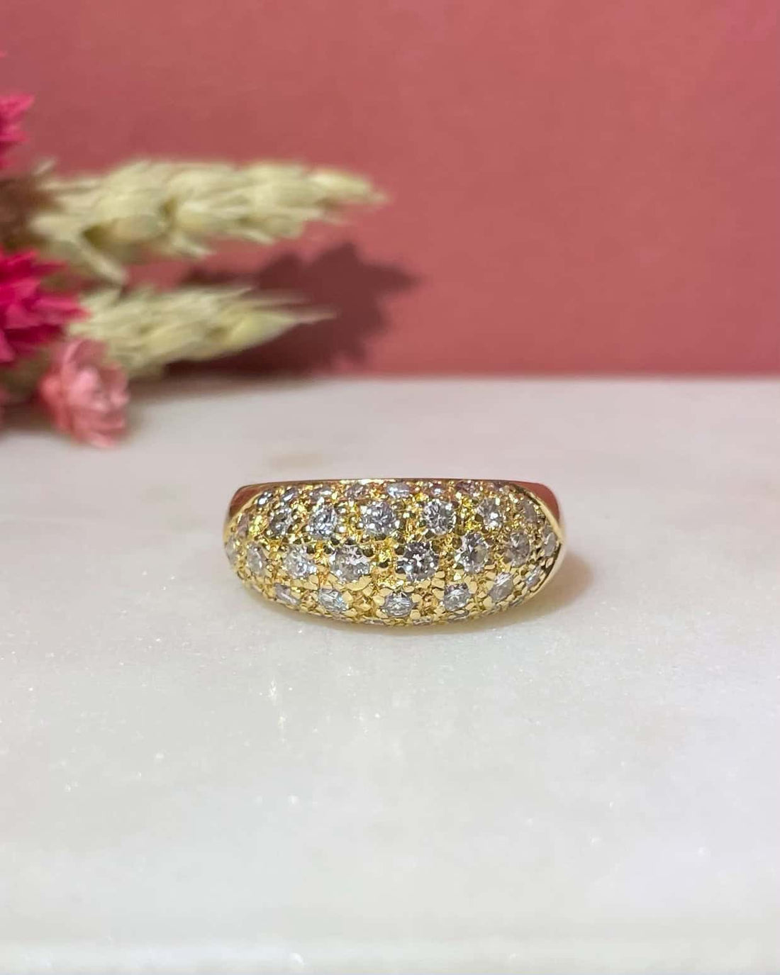 Bague Jonc Rivière 38 Diamants "Shania"
