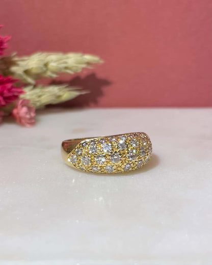 Bague Jonc Rivière 38 Diamants &quot;Shania&quot;