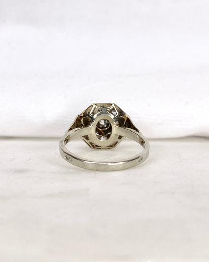 Bague Art-Déco Diamants &quot;Janelle&quot;