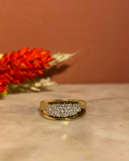Bague Jonc Rivière 22 Diamants &quot;Theïa&quot;