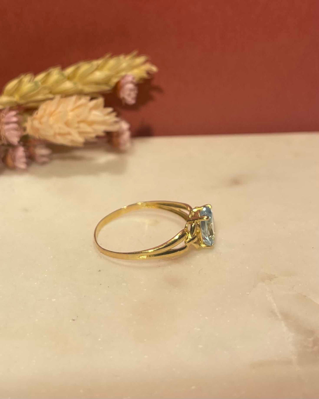 Bague Solitaire Topaze 1.40 carat &quot;Romy&quot;