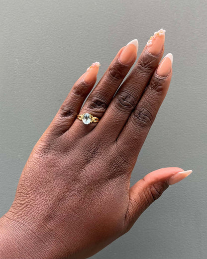 Bague Solitaire Topaze 1.40 carat &quot;Romy&quot;