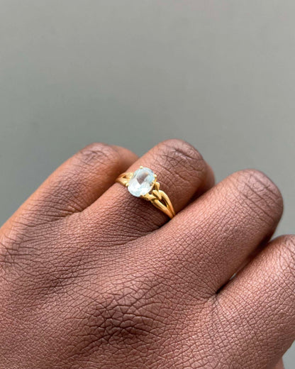 Bague Solitaire Topaze 1.40 carat &quot;Romy&quot;